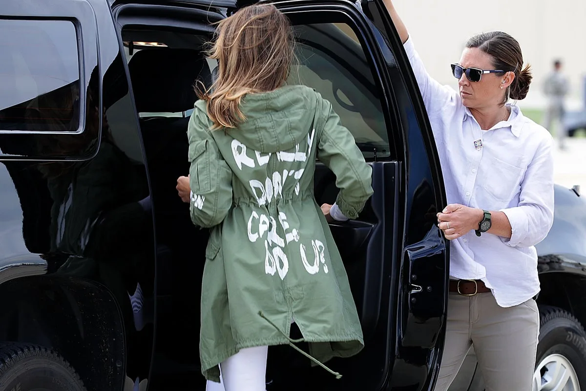 Meryl Streep Criticizes Melania Trump Jacket Message